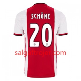 AFC Ajax Fodboldtrøjer Lasse Schöne 20 Hjemmebanesæt 2019/20 Kort ærmer